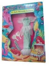 Mermaids Fashions 9 1/2&quot; Doll Vintage 1991 Multi Toys Corp 5017 Turquois - £10.86 GBP