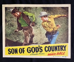 Son Of God&#39;s Country 11&quot;x14&quot; Lobby Card 1948 - Monte Hale - £31.00 GBP