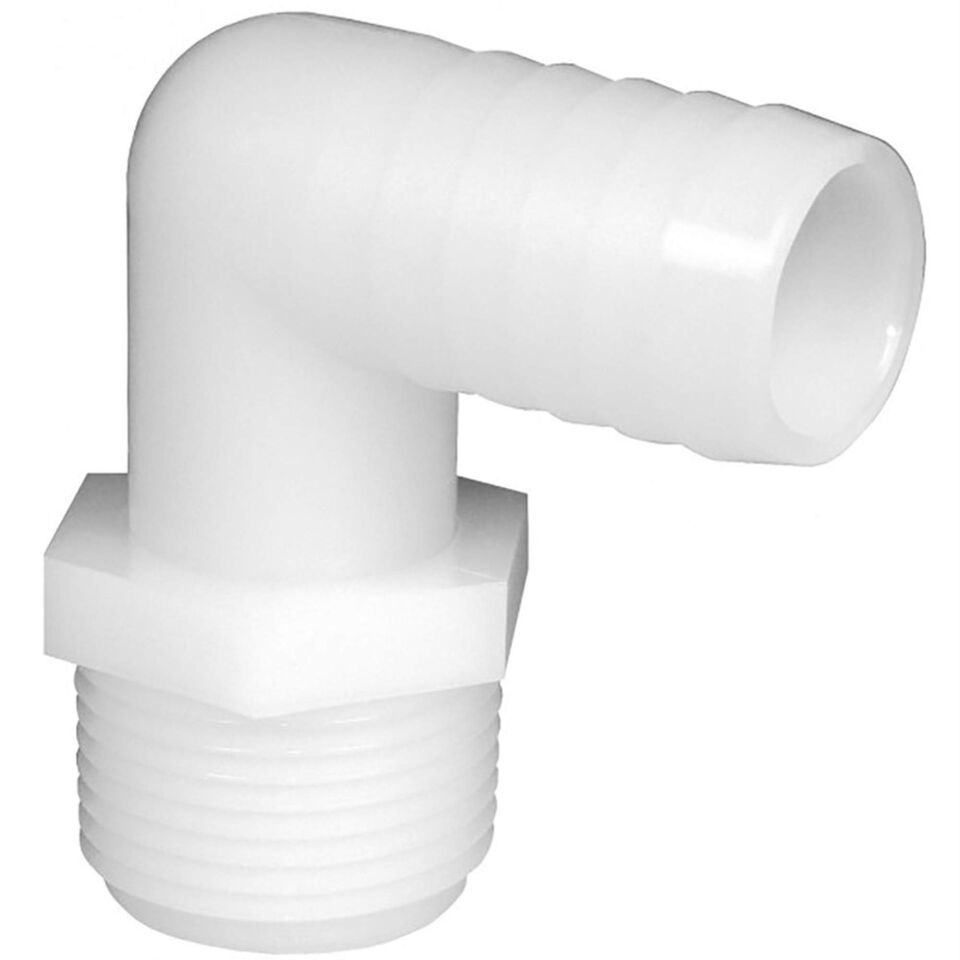 Green Leaf Inc Elbow 1Mptx1/2Barb Case Of 5, Green Leaf Inc - $21.74