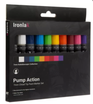 Ironlak Kaleidoscopic Acrylic Paint Markers - 10 Piece Set - $42.56