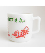 Tom and Jerry Milk Glass Punch Mug Cup by Hazel Atlas Vintage Holds 6.6 ... - £9.19 GBP