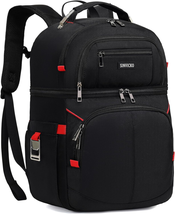Insulated Cooler Backpack,Double Deck Leakproof Cooler Bag,Insulated Backpack Co - £44.69 GBP
