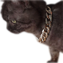 Luxury Gold-Plated Pet Dog Necklace: The Perfect Fashion Accessory For Your Furr - £6.29 GBP+