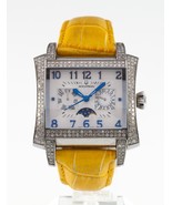 Accutron Innsbruck Acciaio Inox Uomo Quarzo Fase Lunare Orologio Cronografo - $3,081.63 CAD
