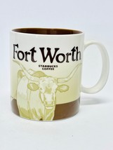 Starbucks Fort Worth Texas Dallas Cup Coffee Mug Collector Icon Series 16oz - £102.57 GBP