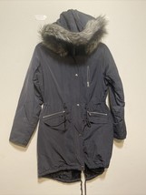 mossimo supply co Coat Women’s Size S Long Gray - $18.22