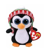 Ty Beanie Babies Boos Penelope the Christmas Penguin 9&quot; Plush Stuffed An... - $27.42 CAD