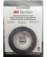 3M Temflex 3407 Friction Tape, 3/4&quot; x 20&#39;, Black - $158.70 MXN