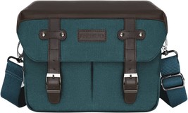 Mosiso Camera Case Crossbody Shoulder Messenger Bag,, Teal Green - £37.73 GBP