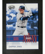 2004 Leaf Home/Away #6A Chipper Jones AWAY - $37.50 MXN