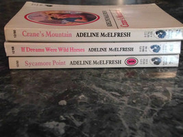 Silhouette Romance Adeline McElfresh lot of 3 Contemporary Romance Paperbacks - $3.59