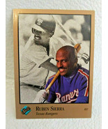 1992 Leaf Studio Baseball Card #249 Ruben Sierra - £0.77 GBP