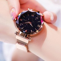 Womens Starry Sky Watches Rose gold - $7.99