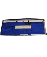 Robert Talbott Protocol Royal Blue Satin Tuxedo Cummerbund &amp; Bow Tie Set... - $14.85