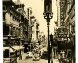 Chinatown Lotus Bowl San Francisco California Real Photo Postcard 1950&#39;s - £14.25 GBP