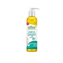 NEW Alba Botanica Even &amp; Bright Cleansing Gel Swiss Alpine 6 Fl Oz - £11.45 GBP