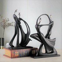 THE DANCE Romantic Nordic Abstract Modern Home Décor Figurine Sculpture Statue - £43.88 GBP
