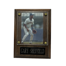 Gary Sheffield Milwaukee Brewers  Wooden Plaque Photo Card Baseball MLB - $250.74 MXN