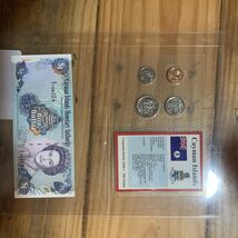 Cayman Islands Currency Set: One Dollar Bill &amp; Coin Trio – 25, 10, 5 Cen... - $19.80