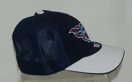 NFL Tennessee Titans Mesh Back Blue Off White PreCurved Bill Football Cap image 4