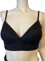 Victoria&#39;s Secret Pink Wear Everywhere Wireless Lightly Lined Bra Black ... - $268.04 MXN