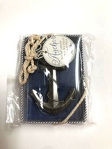New Kate Aspen Silver Tone Anchor Nautical Themed Bottle Opener In Box - £7.90 GBP