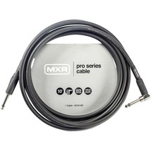 Dunlop MXR Pro Series Angled to Straight Instrument Cable 10 ft. Black - £37.73 GBP