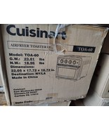 Cuisinart TOA-60 Air Fryer Toaster Oven Silver  - $1,662.73 MXN