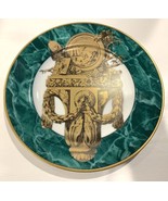 Fitz and Floyd Consoles III Decorative Plate Green Marble Design - £18.68 GBP
