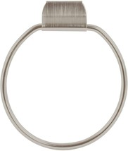 NEW Spectrum Brushed Nickel Over The Cabinet Drawer Towel Ring Kitchen Bathroom - £15.34 GBP