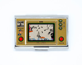 Business &amp; Credit Card Case game and watch POPEYE Steel Pocket box holder - £12.50 GBP