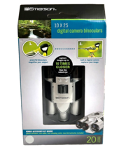 EMERSON Digital Camera Binoculars 10 X 25 w Accessory Kit - $19.80
