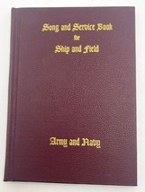 Song and Service Book for Ship and Field Army Navy 1942 Hymn Prayer WW2 - £14.23 GBP