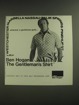 1974 AMF Ben Hogan Shirt Advertisement - The Gentleman&#39;s Shirt - £14.50 GBP