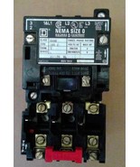 Square D 8536 SB02 Nema Size 0, 3 POLE Starter, 3HP@208-240V/5HP@460V / ... - €22,20 EUR