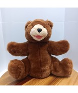 Brown Bear Hand Puppet Cascade Toy Fully Lined Realistic Polyester Stuff... - £11.17 GBP