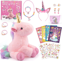 Unicorn Gifts for Girls Ages 3 4 5 6 7 8 Years Old, Birthday Easter Gifts Idea f - £24.17 GBP