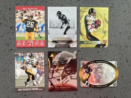 Rod Woodson - Lot of 6 Rare Insert Cards Serial #&#39;d /999 Parallel - £7.70 GBP