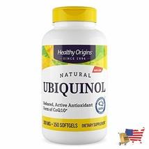 Ubiquinol Antioxidant CoQ10 Soy Free Non GMO Gels 300 Mg 150 Count Healt... - £221.75 GBP