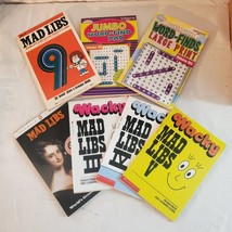Jumbo Word Find - Mad Libs PUZZLES - 7 Books Total - A Few Puzzles Filled Out - £7.78 GBP