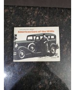 AMERICAN CARS OF THE 1930S (OLYSLAGER AUTO LIBRARY) By Olyslager Organiz... - £10.79 GBP