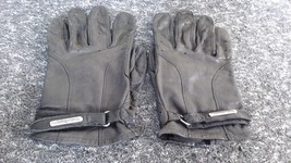Harley-Davidson Men&#39;s Black Leather Size L On-Road Cowhide Gloves - $280.63 MXN