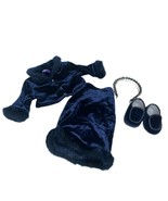 American Girl Doll Twilight Holiday 2000 Outfit Navy Blue Velvet Shoes H... - £26.47 GBP