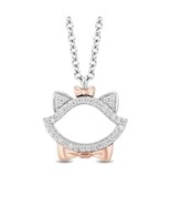 Disney Treasures Aristocats Pendant 0.8CT Diamond Marie Outline Pendant ... - $110.00