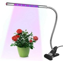 LED Grow Light 5W 3 Dimmable Levels 360° Flexible for Indoor Plants Hydr... - £14.38 GBP