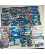 Lego City Series Manuals Brochures Booklets Pamphlets Only Only Lot of 50 - $943.36 MXN