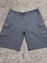 Old Mill Grey Cargo Shorts - Men&#39;s 38 - Cotton Twill - Relaxed Fit - $24.45