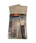 Simplicity 4330 Sewing Pattern Women&#39;s &amp; Men&#39;s Pants Sz A (S-XXXL) UNCUT... - $12.00