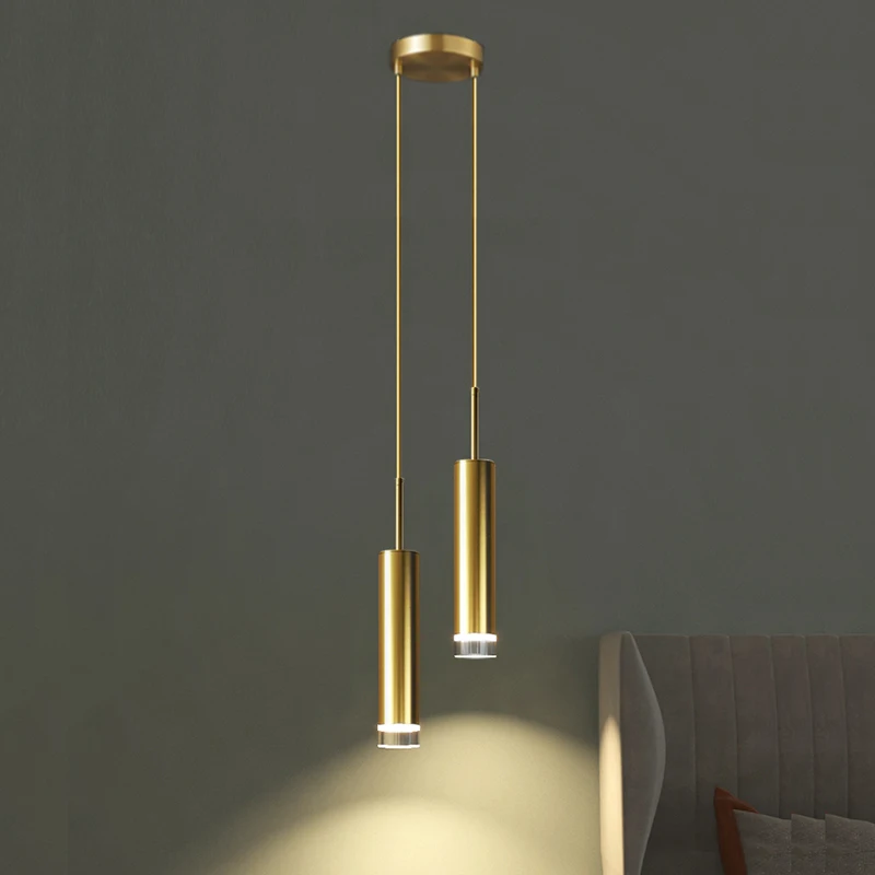 E led pendant light elegant ceiling hanging led light fixture for kitchen island living thumb200