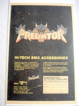 1983 Ad Schwinn Bicycle Predator BMX Accessories - £5.97 GBP